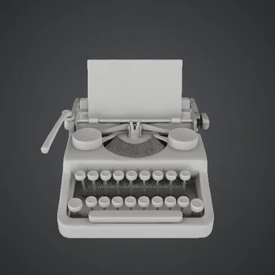 Máy đánh chữ cổ điển – Cỗ máy viết lách tinh tế cho bàn làm việc