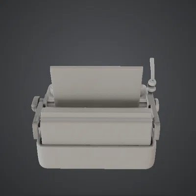 Máy đánh chữ cổ điển – Cỗ máy viết lách tinh tế cho bàn làm việc