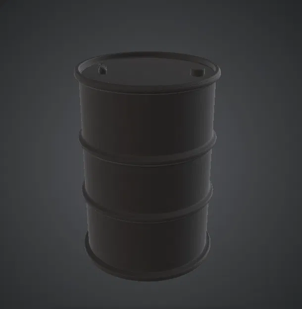 Thùng Phuy Đựng Dầu – Mô Hình Lưu Trữ Công Nghiệp - Image 2