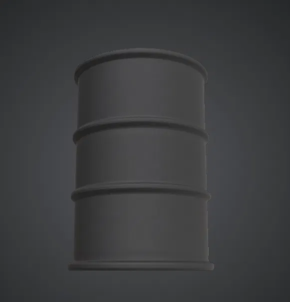 Thùng Phuy Đựng Dầu – Mô Hình Lưu Trữ Công Nghiệp - Image 3