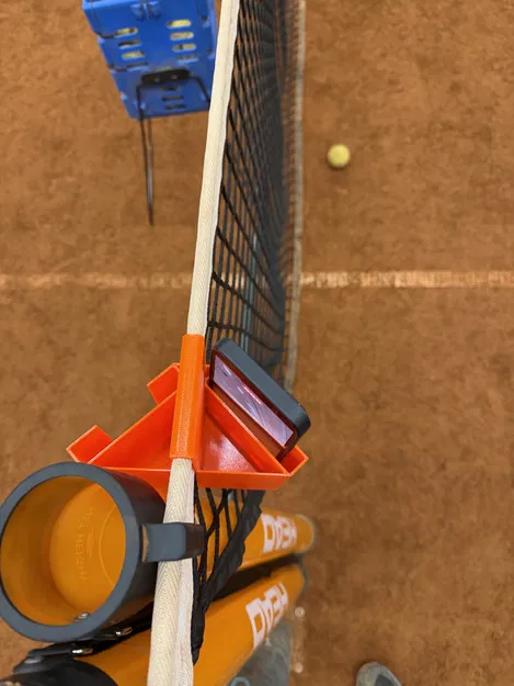 Giá đỡ điện thoại gắn lưới Tennis - Padel - Pickleball - Image 2