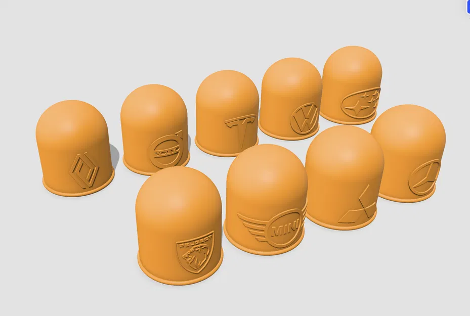 Nắp đậy móc kéo xe (Towing hitch cover) tích hợp logo thương hiệu - Image 1