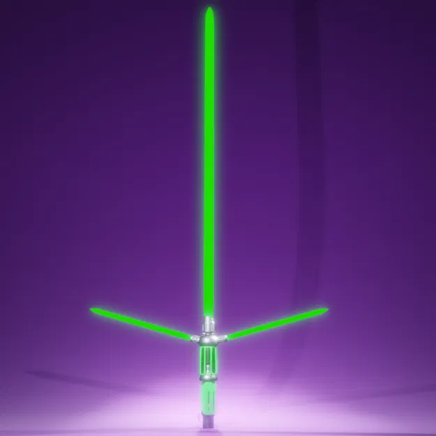 Mô hình kiếm ánh sáng Jedi (Lightsaber) thiết kế độc đáo để in 3D - Image 2