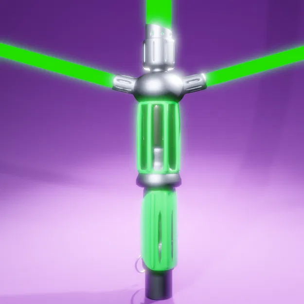 Mô hình kiếm ánh sáng Jedi (Lightsaber) thiết kế độc đáo để in 3D - Image 3