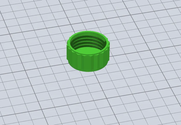 Mẫu in 3D nắp đậy chai lọ (Bottle Cap) thay thế tiện dụng