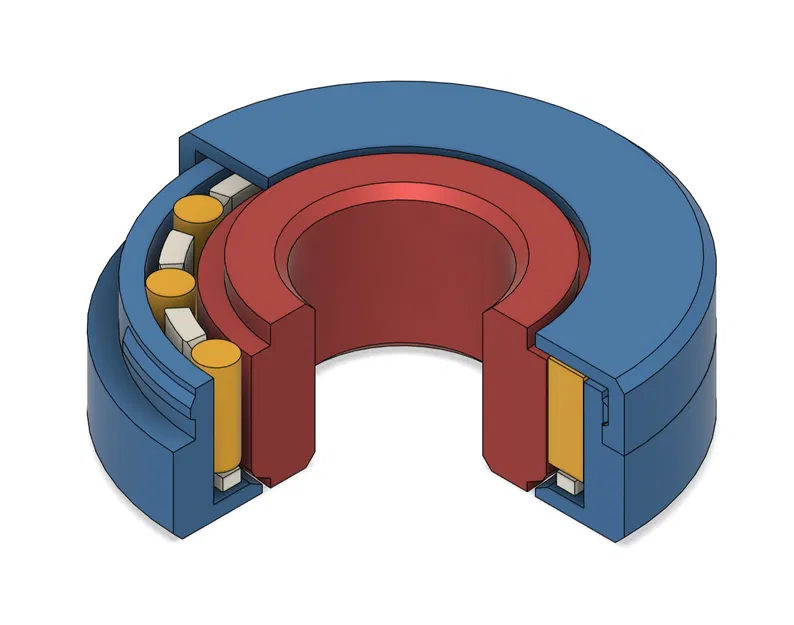 Vòng bi 608 làm từ filament - Dễ lắp ráp, cực nhẹ - Image 2