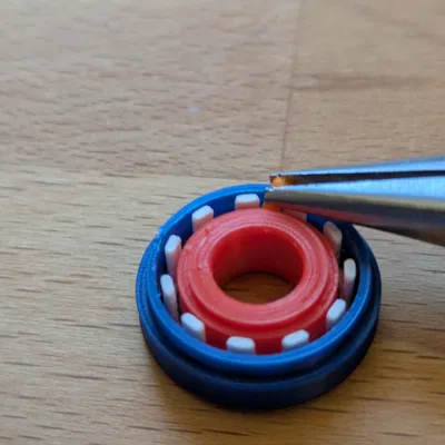 Vòng bi 608 làm từ filament - Dễ lắp ráp, cực nhẹ