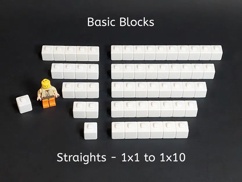 Temple Fortress Building Blocks -- Khối Xây Dựng Cơ Bản -- 18 Biến Thể - Image 2