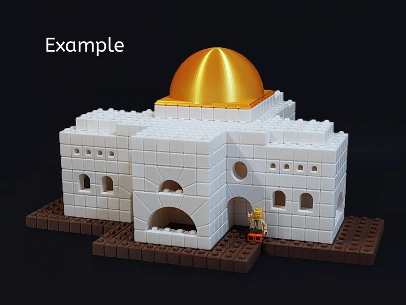 Temple Fortress Building Blocks -- Khối Xây Dựng Cơ Bản -- 18 Biến Thể - Image 5