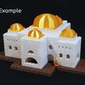 Temple Fortress Building Blocks -- Khối Xây Dựng Cơ Bản -- 18 Biến Thể - Thumbnail 7