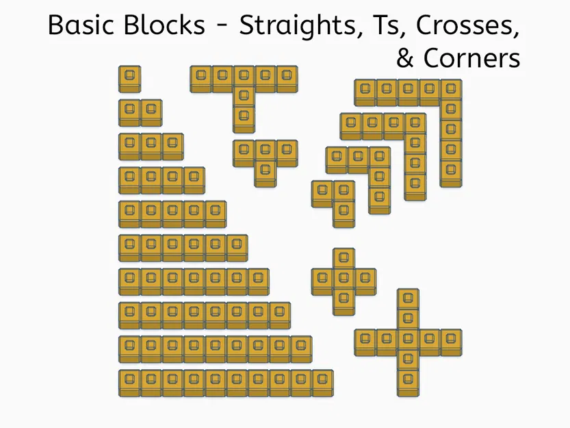Temple Fortress Building Blocks -- Khối Xây Dựng Cơ Bản -- 18 Biến Thể - Image 8