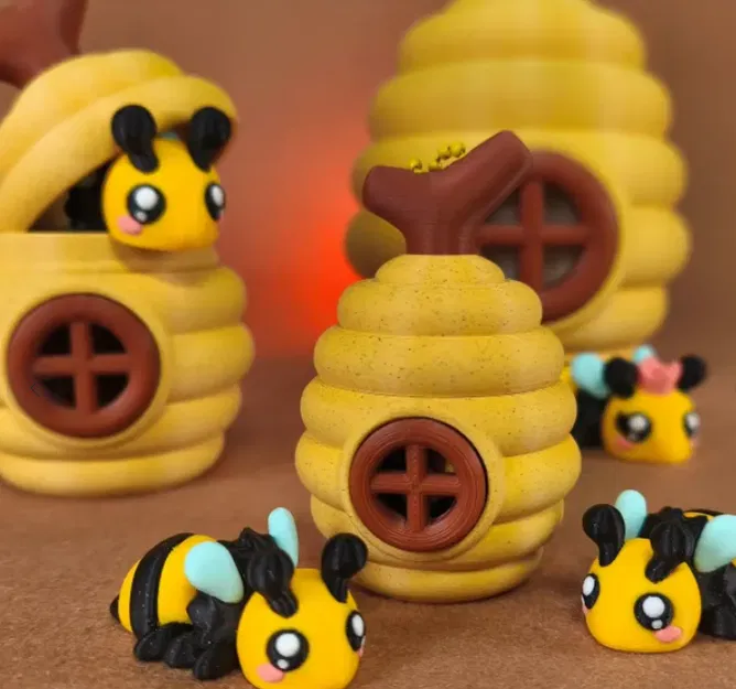 Mô hình tổ ong trang trí cực dễ thương cho bàn làm việc - Image 1