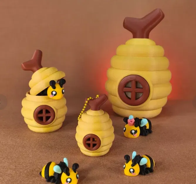 Mô hình tổ ong trang trí cực dễ thương cho bàn làm việc - Image 2