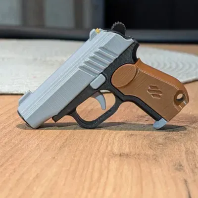 Mô hình móc khóa súng mini in 3D độc đáo