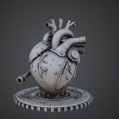 Trái Tim Cơ Khí – Lõi Động Cơ Steampunk