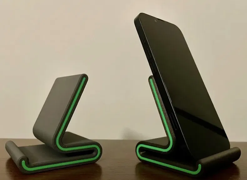 Giá đỡ điện thoại thông minh để bàn thiết kế tối giản, chắc chắn - Image 1