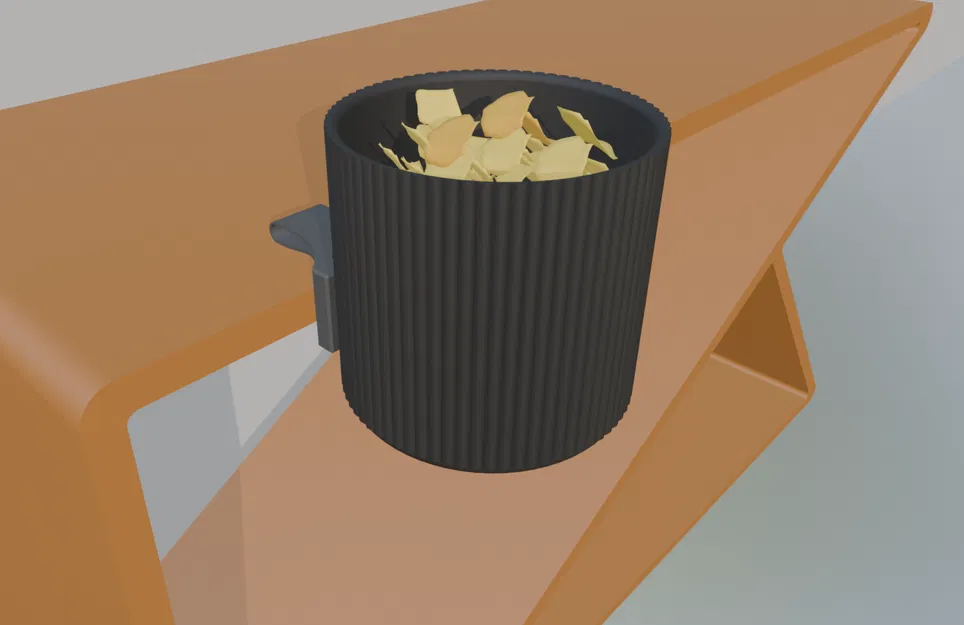 Tô Đựng Đồ Ăn Vặt Kẹp Cạnh Bàn (Không Cần Ốc Vít, Kẹp Chắc Chắn, Dễ Sử Dụng) - Image 3