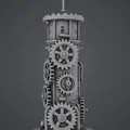 Tháp Bánh Răng Cơ Khí – Cấu Trúc Steampunk Độc Đáo - Thumbnail 1