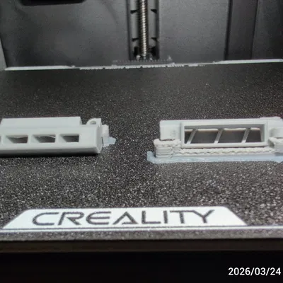 Ống dẫn gió làm mát 4010 hướng xuống với cánh định hướng bên phải