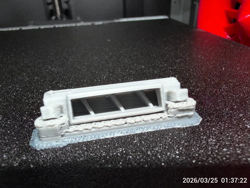 Ống dẫn gió làm mát 4010 hướng xuống với cánh định hướng bên phải - Image 18