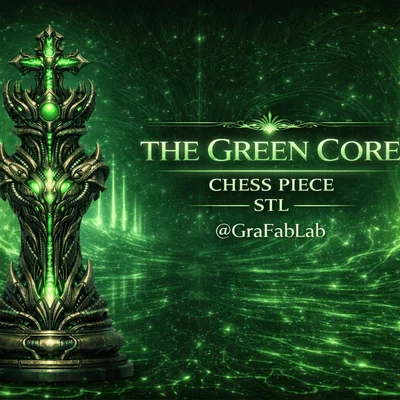 Quân Cờ Vua: The Green Core "King"