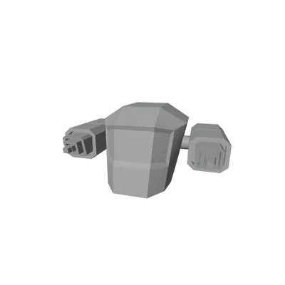 Mô hình đầu robot Low Poly Mech in 3D không cần support cực đẹp