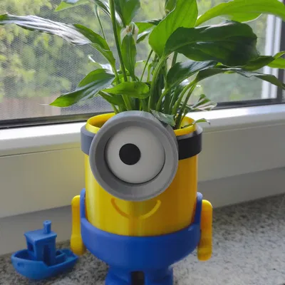 Chậu trồng cây Minion (Minion Planter)