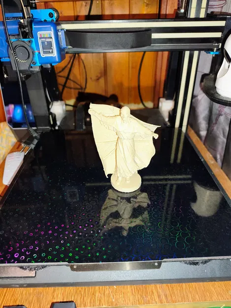 Mô hình 3D tượng nữ thổ dân Mỹ phong cách nghệ thuật - Image 1