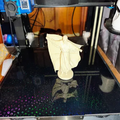 Mô hình 3D tượng nữ thổ dân Mỹ phong cách nghệ thuật