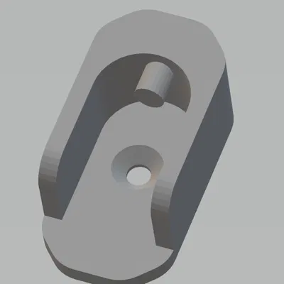 Pat treo thanh treo quần áo cho tủ đồ bền bỉ (3D Printing)