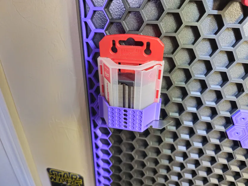 Ngàm gắn hộp lưỡi dao Milwaukee cho Honeycomb Storage Wall (HSW) - Image 4