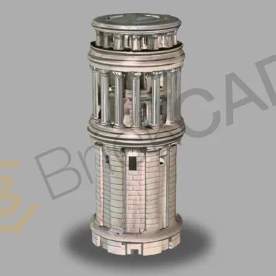 Mô hình Tòa nhà Công giáo Cổ điển Hình vòm