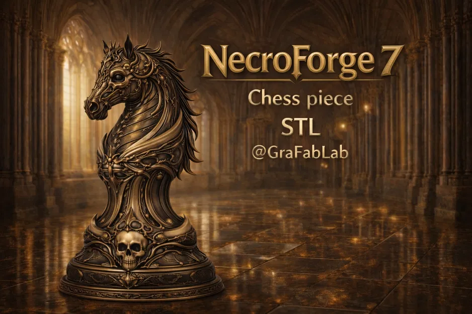 Necroforge7 "Knight" - Quân cờ Mã - Image 1