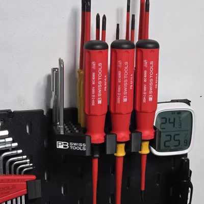 Giá treo PB Swiss 5215 cho bảng lỗ IKEA Skadis