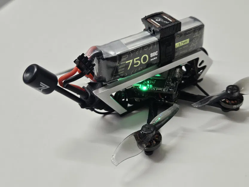 Giá đỡ ăng-ten VTX và XT30 cho YMZFPV Lightning 2 - WalleFPV - Image 4