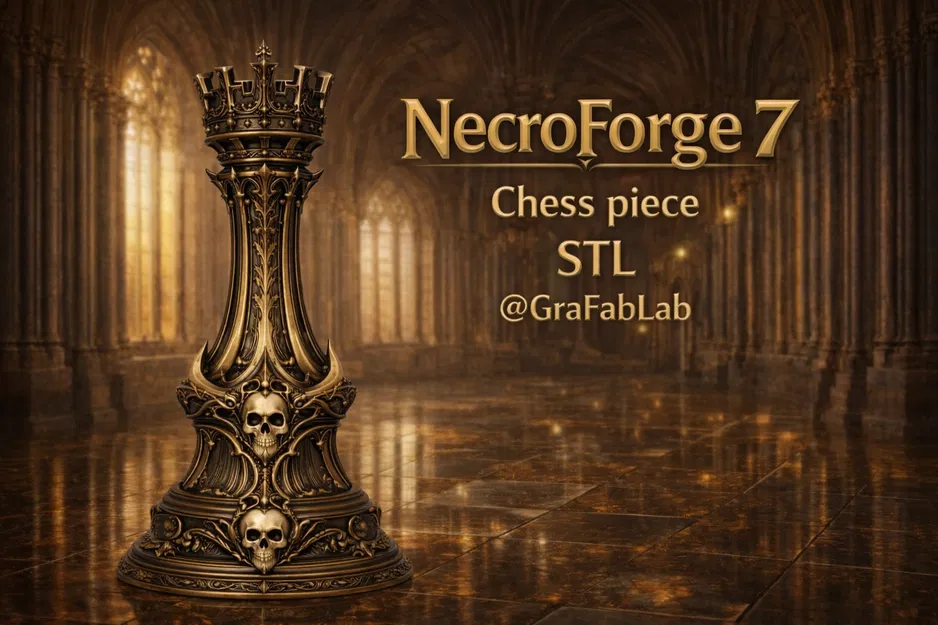Necroforge7 "Rook" - Quân cờ xe độc đáo - Image 1