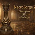 Necroforge7 "Rook" - Quân cờ xe độc đáo - Thumbnail 1