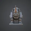 Tê giác bọc thép Steampunk – Quái thú chiến tranh cơ khí - Thumbnail 2