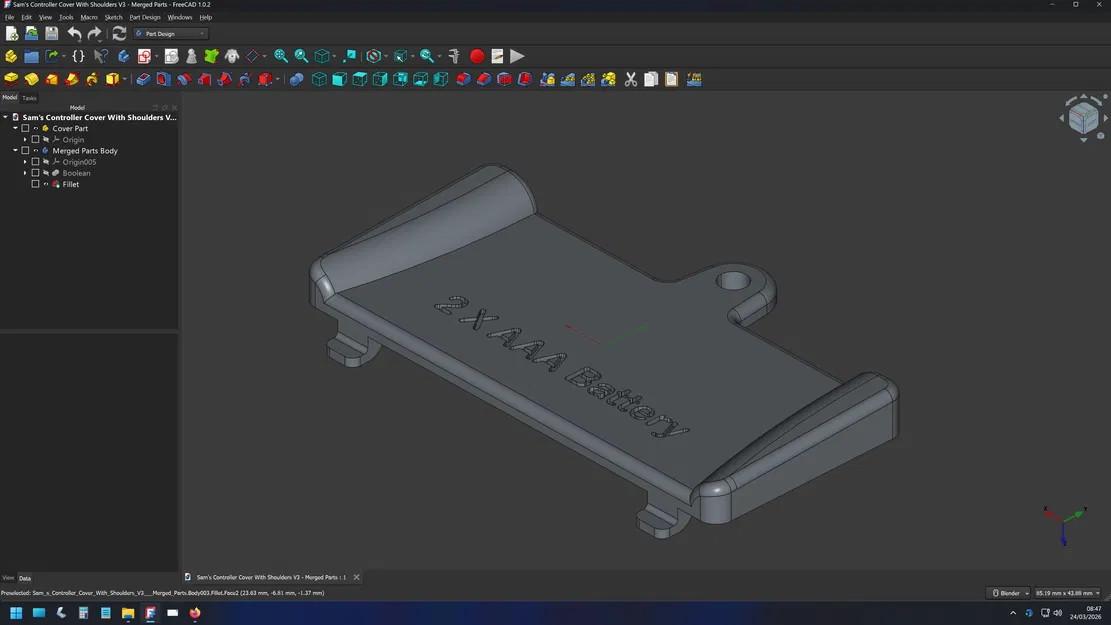 Nắp đậy pin cho tay cầm điều khiển Monster Jam - Image 5