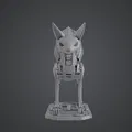 Cáo Cơ Khí Phong Cách Steampunk – Mô Hình Động Vật Khớp Nối - Thumbnail 2