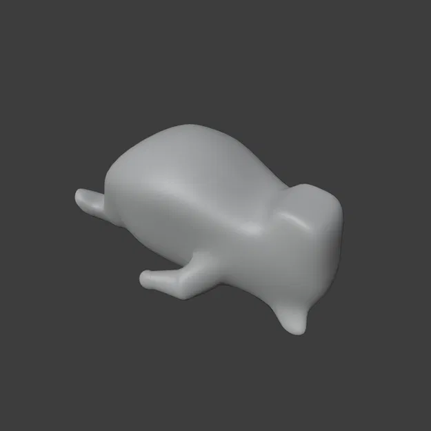 Mô hình Capybara đang ngủ - Image 1