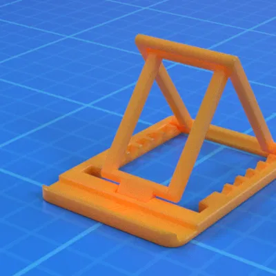 Giá đỡ điện thoại gập siêu mỏng - In nguyên khối không cần support