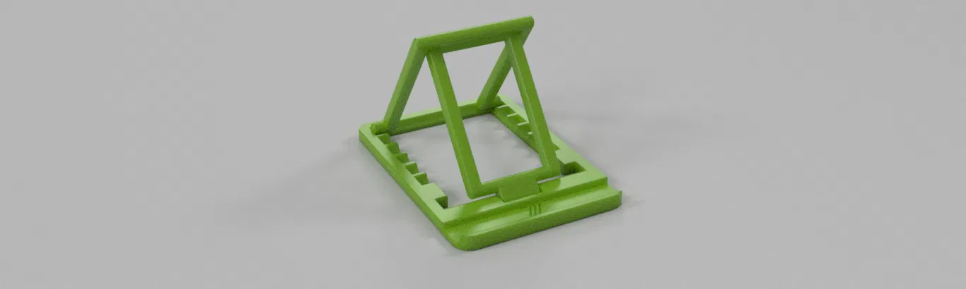 Giá đỡ điện thoại gập siêu mỏng - In nguyên khối không cần support - Image 2