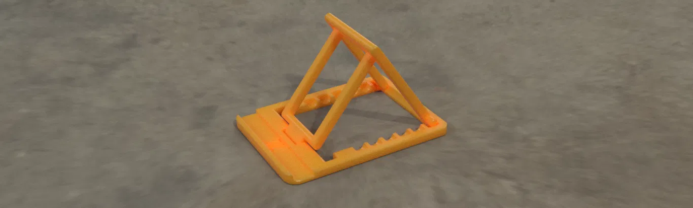 Giá đỡ điện thoại gập siêu mỏng - In nguyên khối không cần support - Image 3