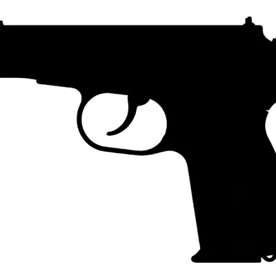 Móc khóa mô hình súng Makarov 2D độc đáo cho tín đồ in 3D