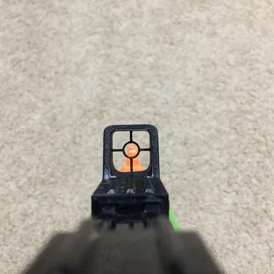 Kính ngắm 3D tùy chỉnh cho súng Nerf - Nâng cấp độ chính xác