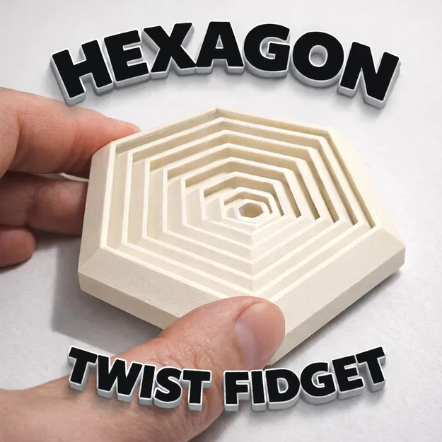 Đồ Chơi Fidget Lục Giác Thỏa Mãn (3 Kích Thước) - Image 1