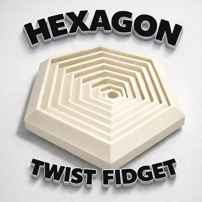 Đồ Chơi Fidget Lục Giác Thỏa Mãn (3 Kích Thước)