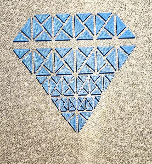 Họa tiết hình kim cương cho vải - Image 6