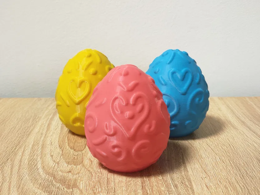 Vật phẩm trang trí trứng Phục sinh với họa tiết vẽ tay - Image 1